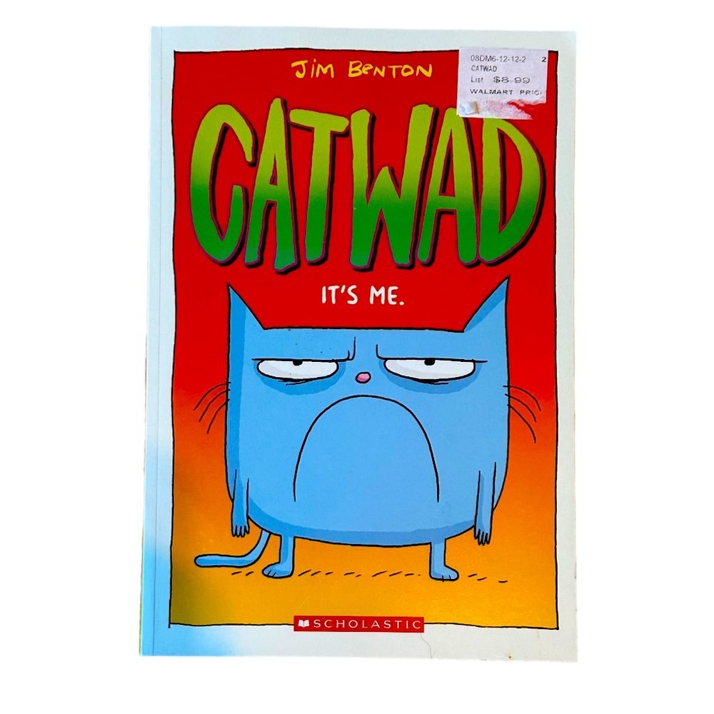 Catwad “It's Me Catwad” Kid’s Paperback Chapter Book NWT